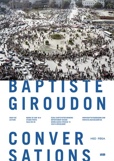 Baptiste Giroudon - Conversations Plakat