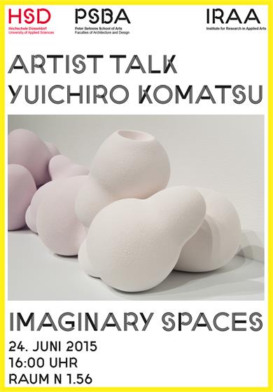 IRAA Artist Talk Yuichiro Komatsu Poster