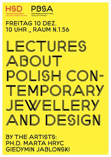 Polish Contemporary Jewellery and Design poster