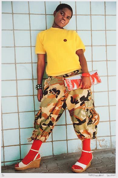 Portrait of the artist Nontsikelelo Veleko.