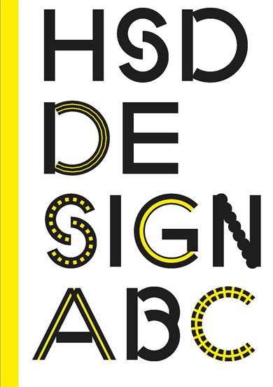 Cover of "DESIGN ABC", the booklet for freshmen.