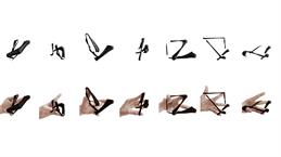 Derivation of an alphabet from the Intramuros Folding Type.