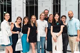 Group photo of graduates of the Master New Craft Object Design program.