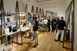A picture of the opening of the GDG Annual Exhibition 2023.