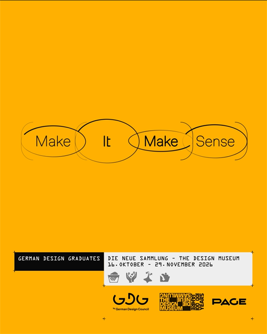 Make it make sense - Ausstellungs Plakat