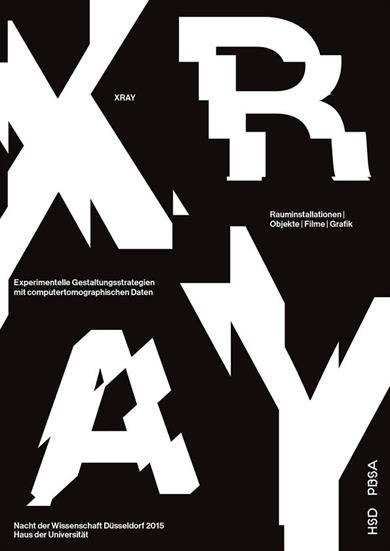 Night of Science 2015 Düsseldorf XRay Exhibition Poster
